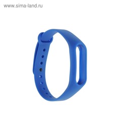 Ремешок для фитнес-браслета Mi Band 2 LuazON, цвет синий
