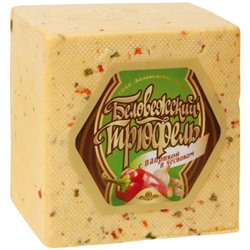 Сыр Беловежский трюфель с паприкой и чесноком, 1кг.